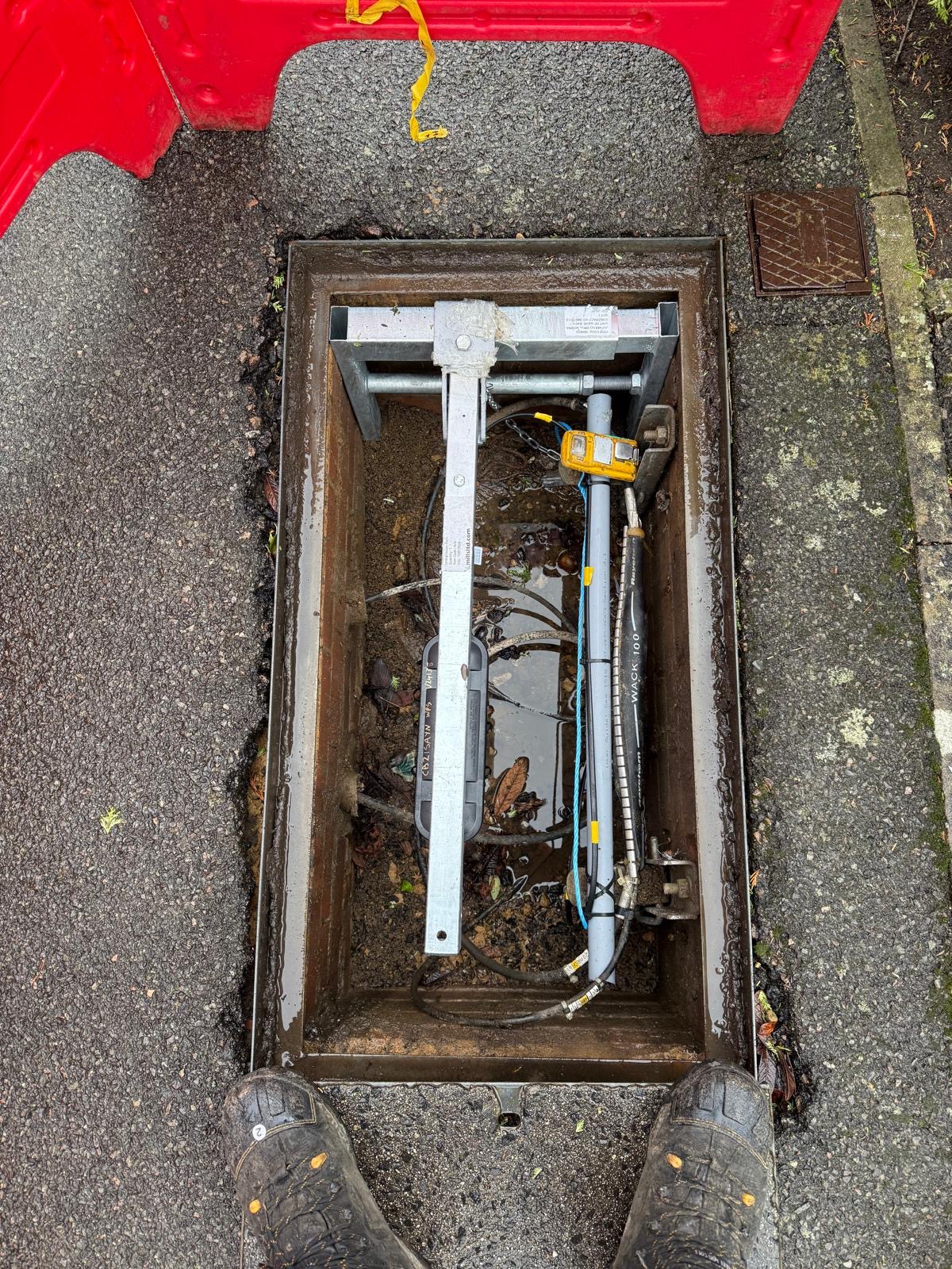 Network build activity on-site